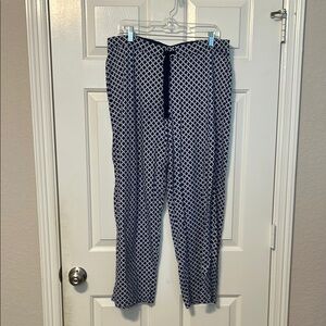 Nautica Blue & White Pajama Pants Size XL